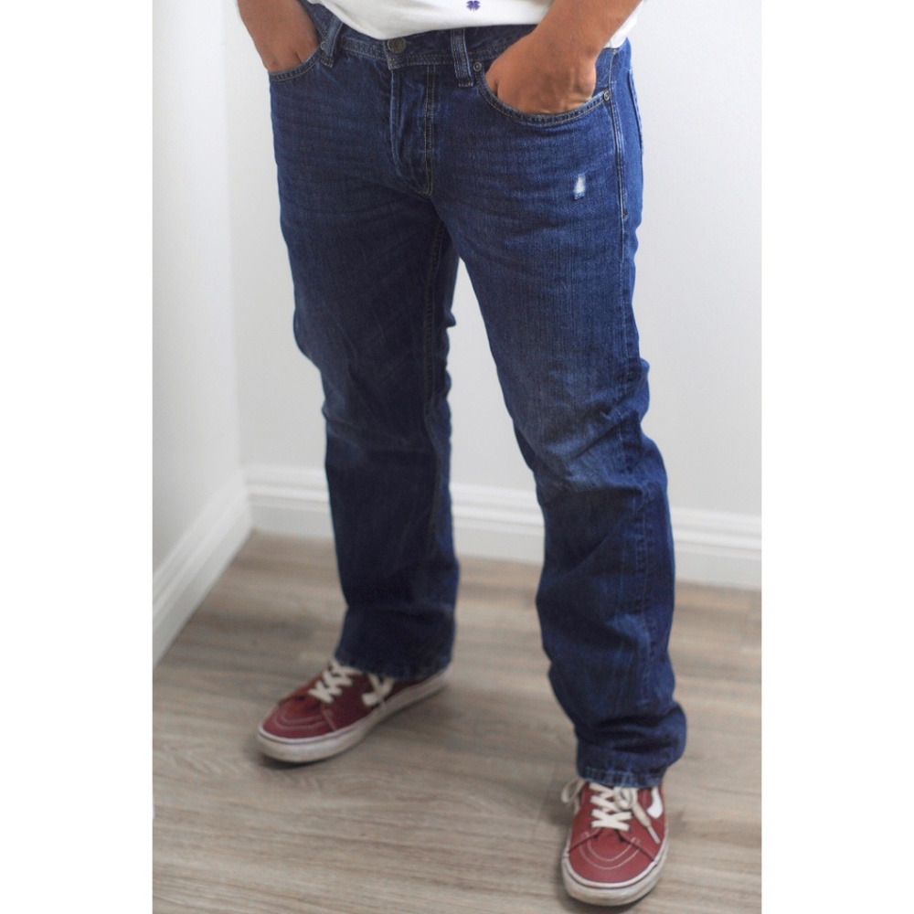 NEW! Diesel⛽ Denim Straight Bluejeans